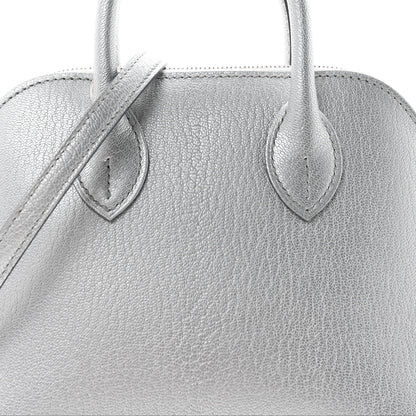 Hermes Metallic Chevre Chamkilight Mini 1923 Bolide Argent 8 of 11
