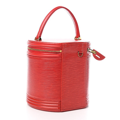 Louis Vuitton Epi Cannes Castillan Red 3 of 15
