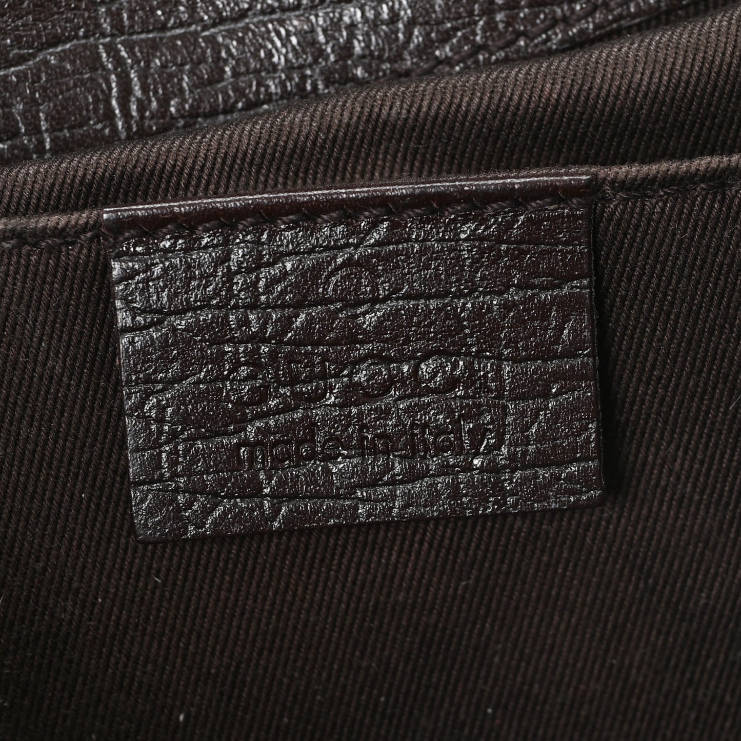 Monogram Horsebit Clutch Dark Brown