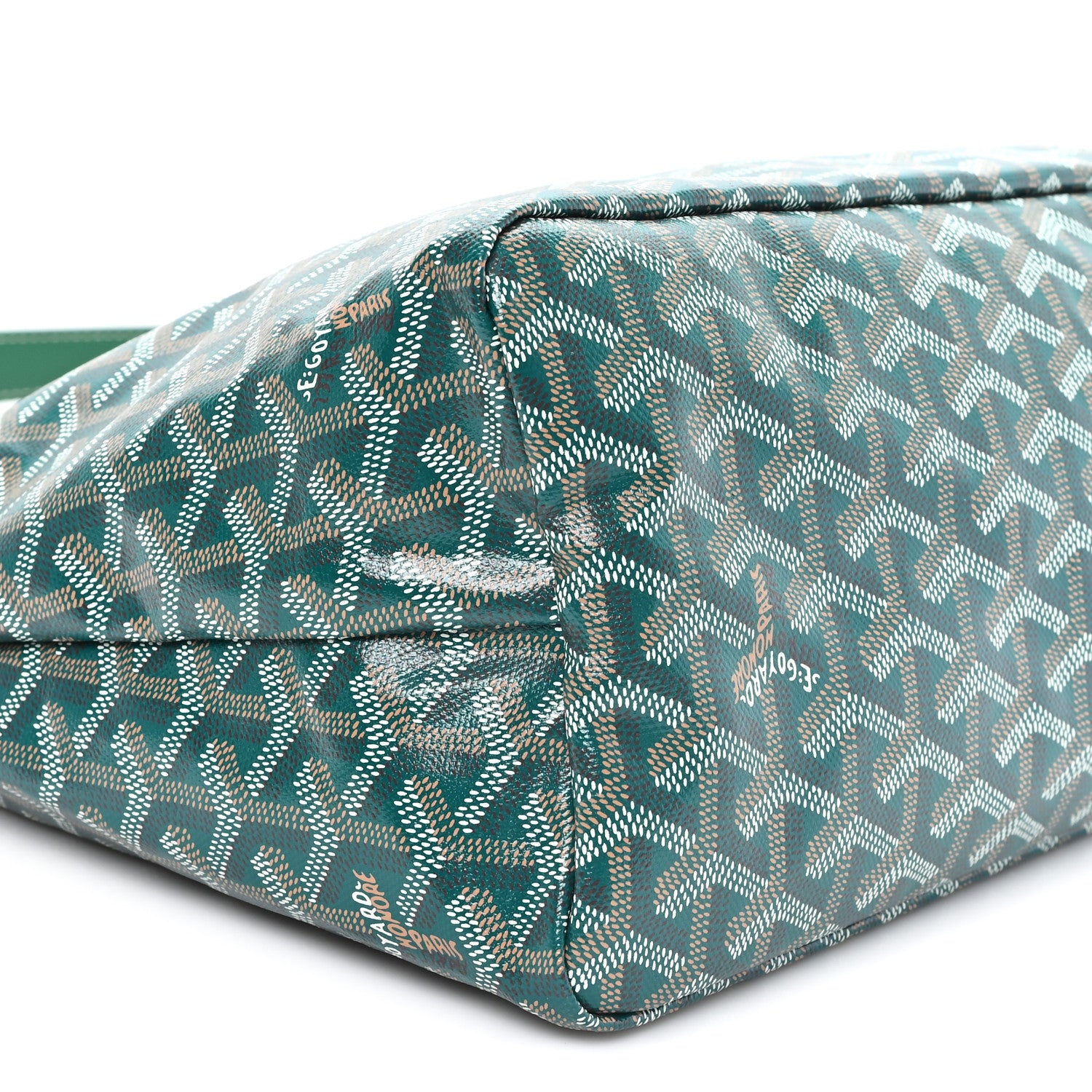 Goyard Goyardine Boheme Hobo Green 9 of 10