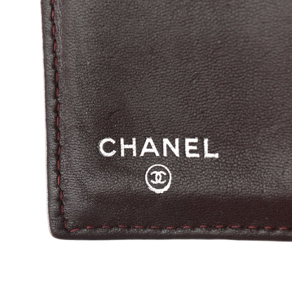 Chanel Lambskin Quilted Large Flap Wallet Black 6 of 20