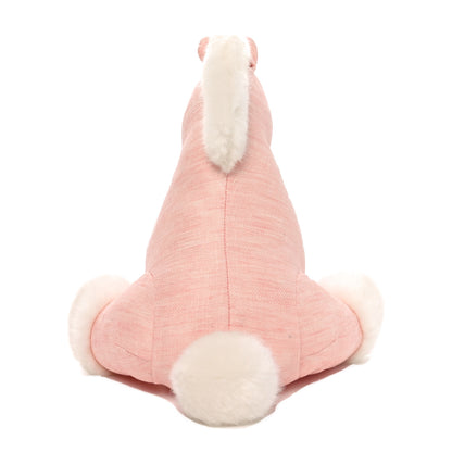 Hermes Linen Baby Hermy Plush Toy Rose Lilas 5 of 8