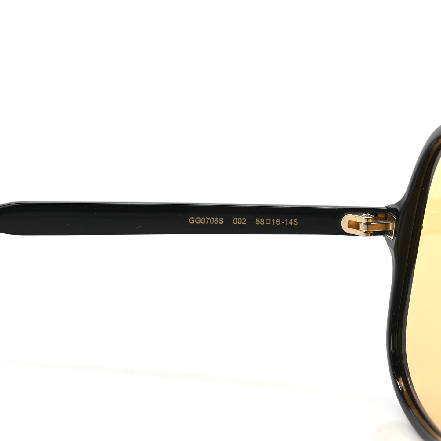 Aviator Sunglasses GG0706S Black