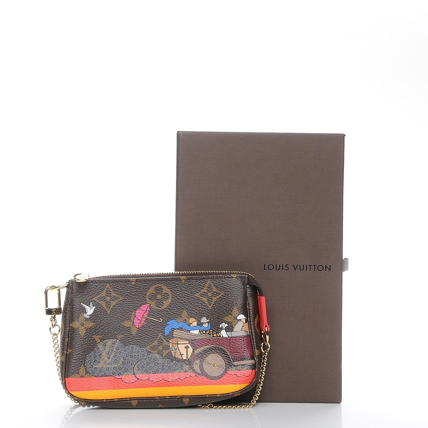 Monogram 2015 Christmas Animation Mini Pochette Accessories