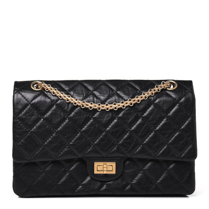 Chanel Aged Calfskin Quilted 2.55 Reissue 226 Flap Black 1 of 22