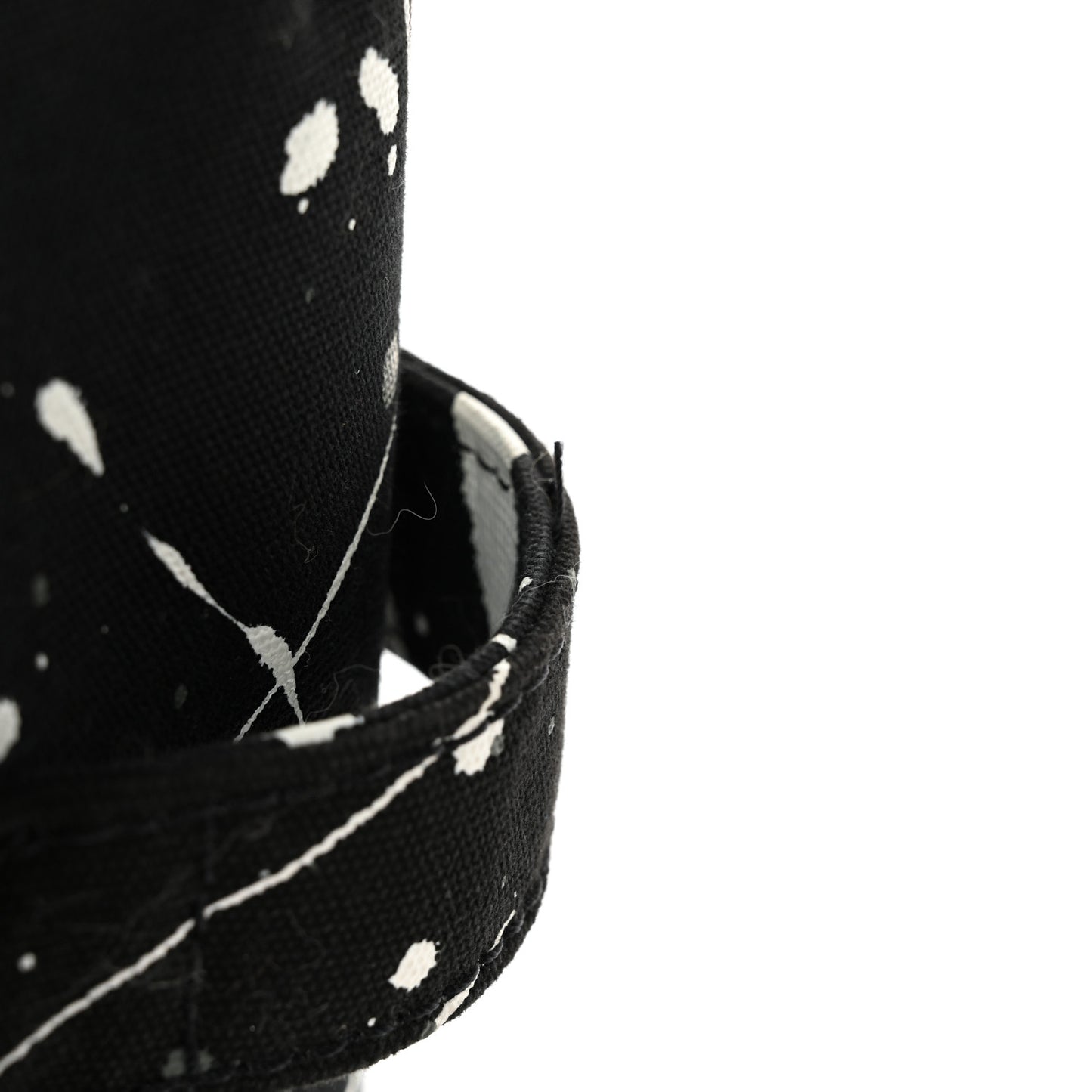 Canvas Splatter Medium The Tote Bag Black