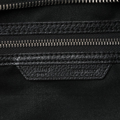 Celine Drummed Calfskin Mini Luggage Black 6 of 6
