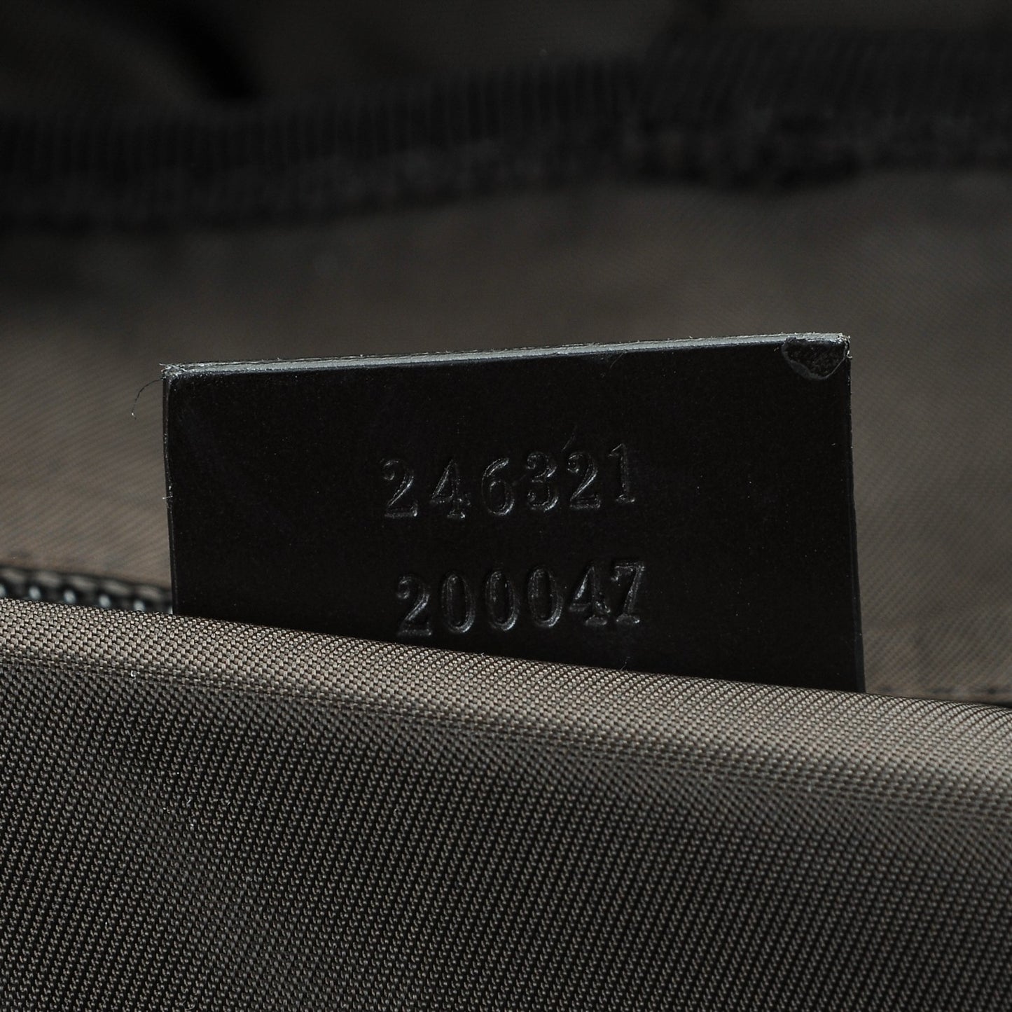 GG Supreme Monogram Large Interlocking G Double Buckle Backpack Dark Brown