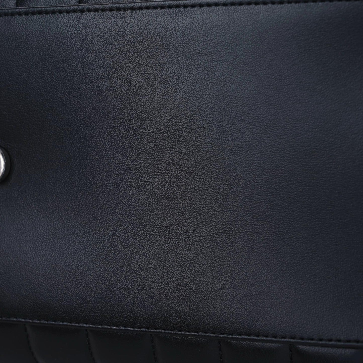 Calfskin Y Quilted Monogram Large Loulou Chain Satchel Black