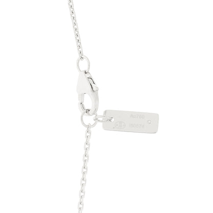 Messika 18K White Gold Diamond Move Pave Necklace 5 of 6