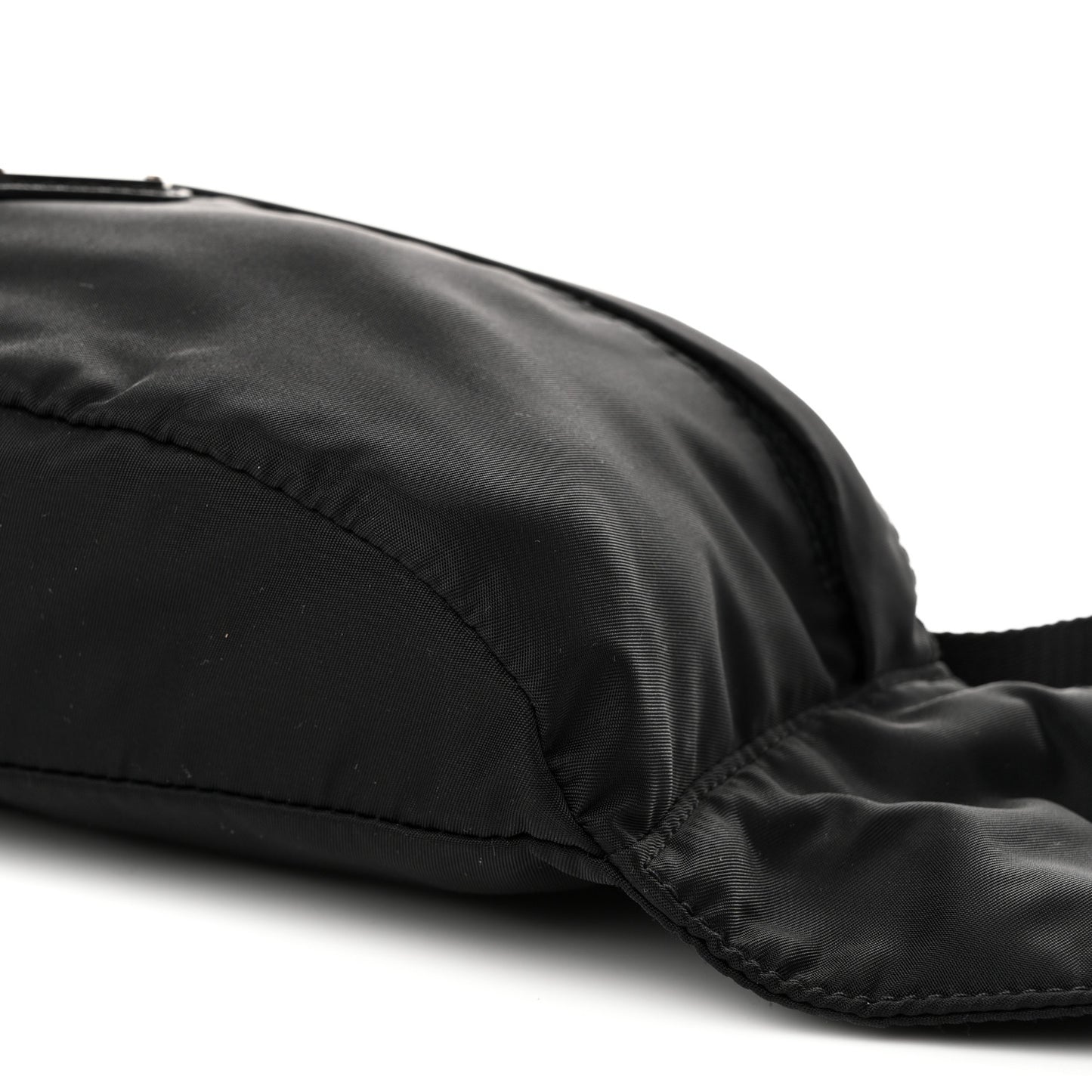 Tessuto Nylon Montagna Belt Bag Black