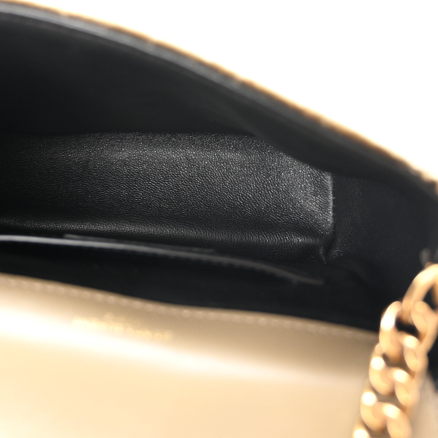 Saint Laurent Velvet Matelasse Small Vicky Chain Bag Dark Vintage Olive 5 of 10