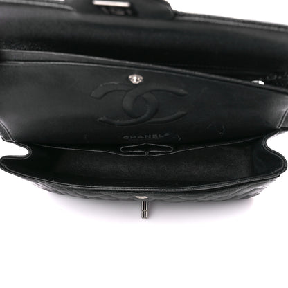 Chanel Iridescent Caviar Quilted Medium Double Flap Black 5 of 13