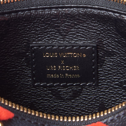Louis Vuitton X UF Tufted Monogram Speedy Bandouliere 25 Black Red 7 of 7