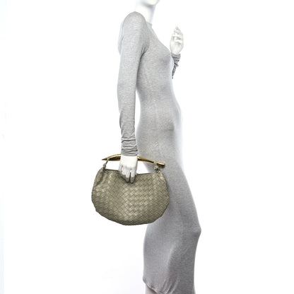 Bottega Veneta Nappa Intrecciato Sardine Bag Travertine 2 of 11