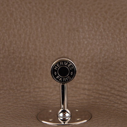 Hermes Taurillon Clemence Lindy 34 Etoupe 13 of 15
