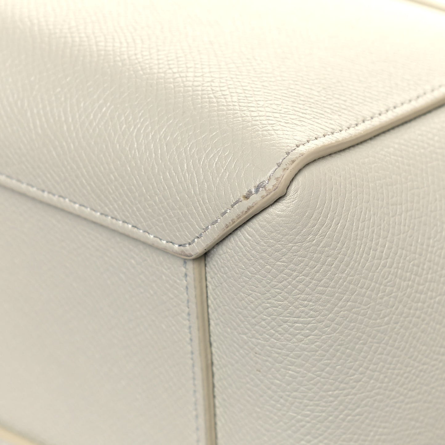 Grained Calfskin Nano Belt Bag Light Taupe
