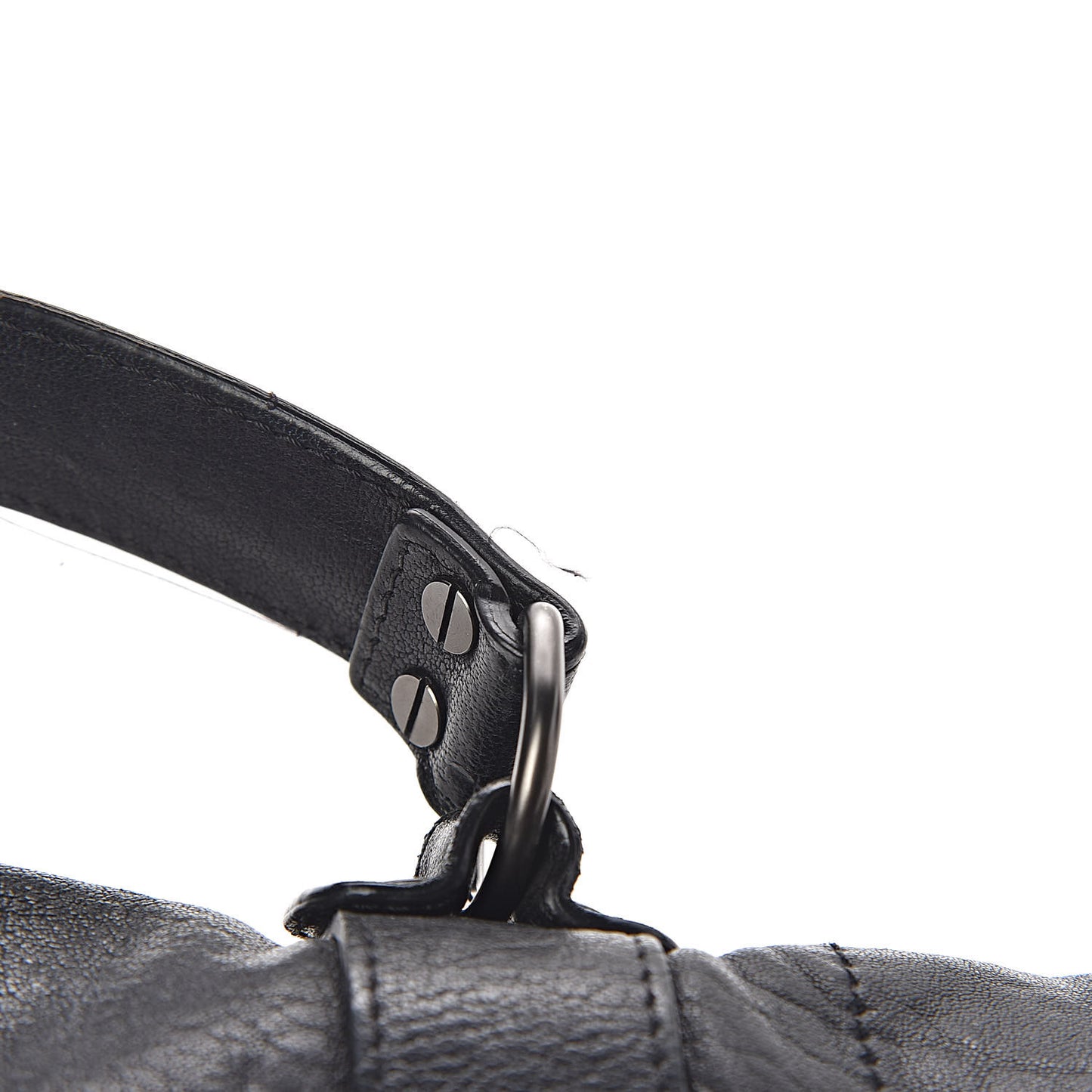 Lambskin PS1 Large Satchel Black