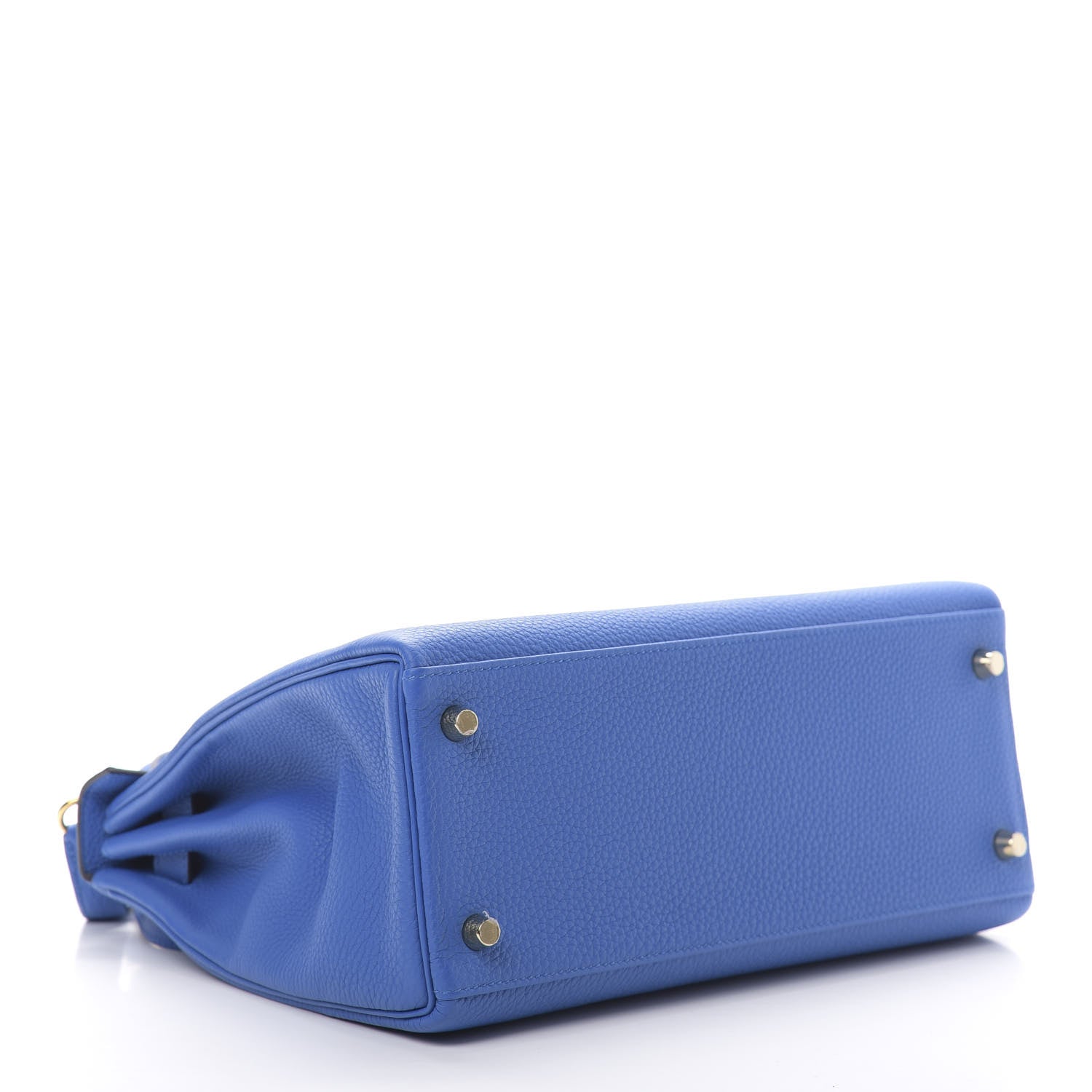 Hermes Togo Kelly Retourne 28 Bleu Zellige 4 of 11