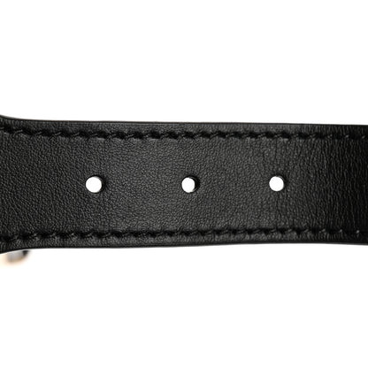 Christian Dior Canvas Embroidered Book Belt 75 30 Bleu 4 of 5