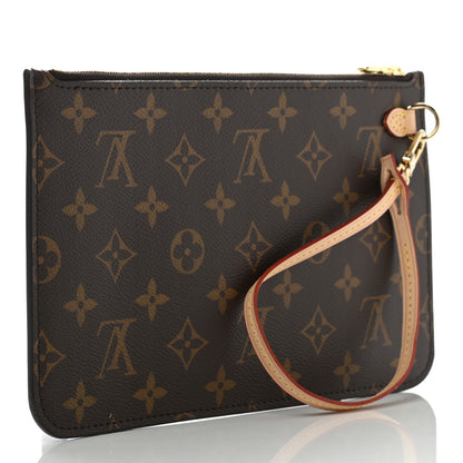 Louis Vuitton Monogram Neverfull MM GM Pochette 3 of 7