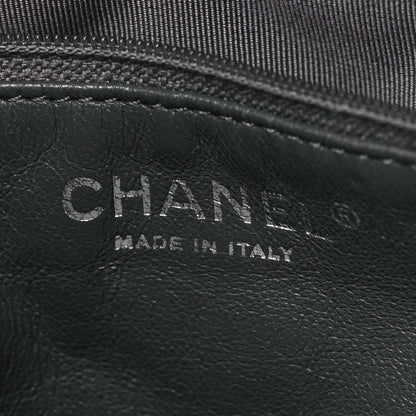 Chanel Aged Calfskin Quilted Large Reissue Camera Case Grey 6 of 10