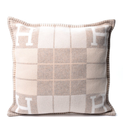 Hermes Wool Cashmere Avalon III Pillow PM Coco Camomille 1 of 4