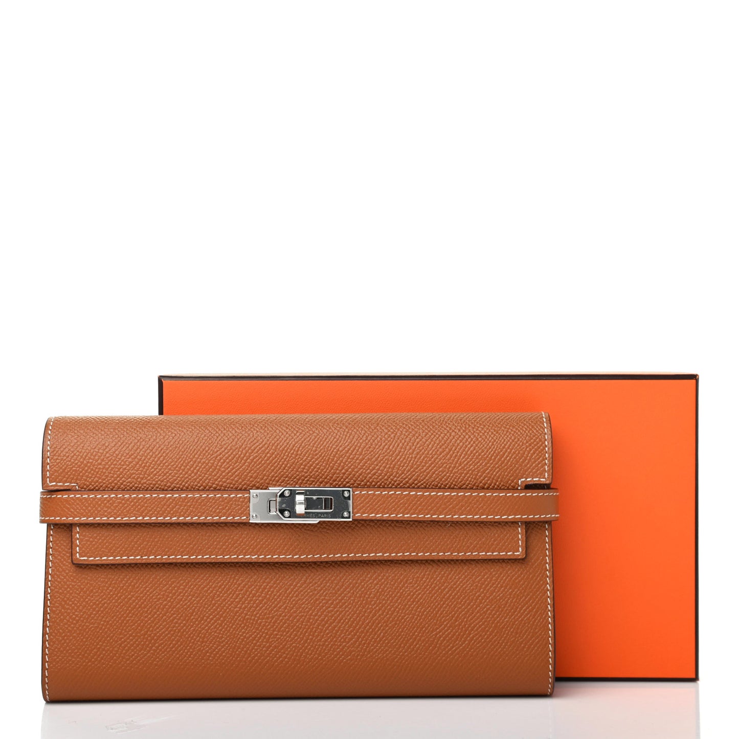 Epsom Kelly Longue Wallet Gold
