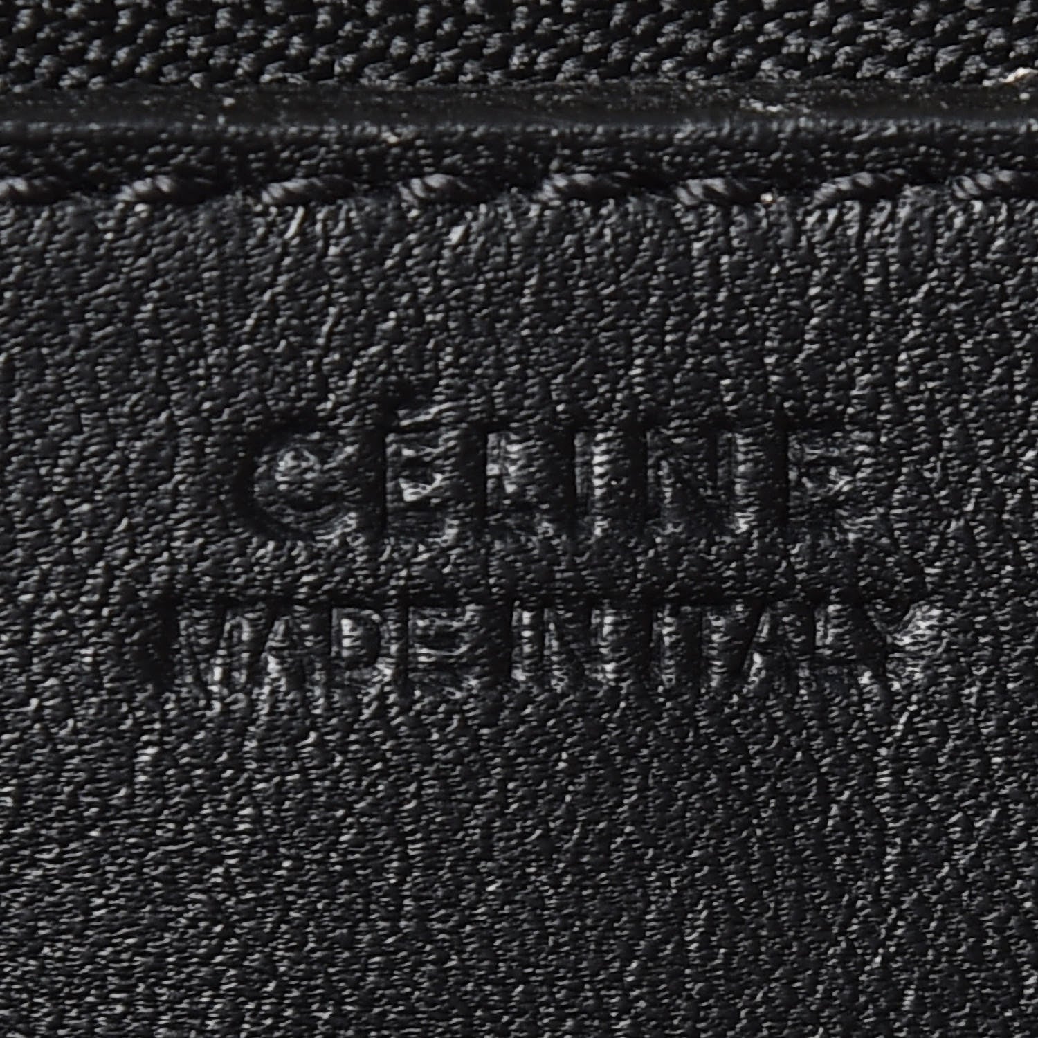 Celine Smooth Calfskin Small Tie Knot Tote Black 9 of 11