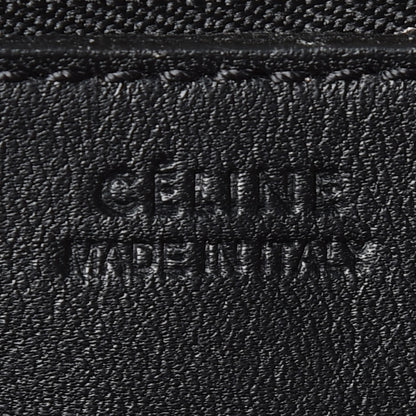 Celine Smooth Calfskin Small Tie Knot Tote Black 9 of 11