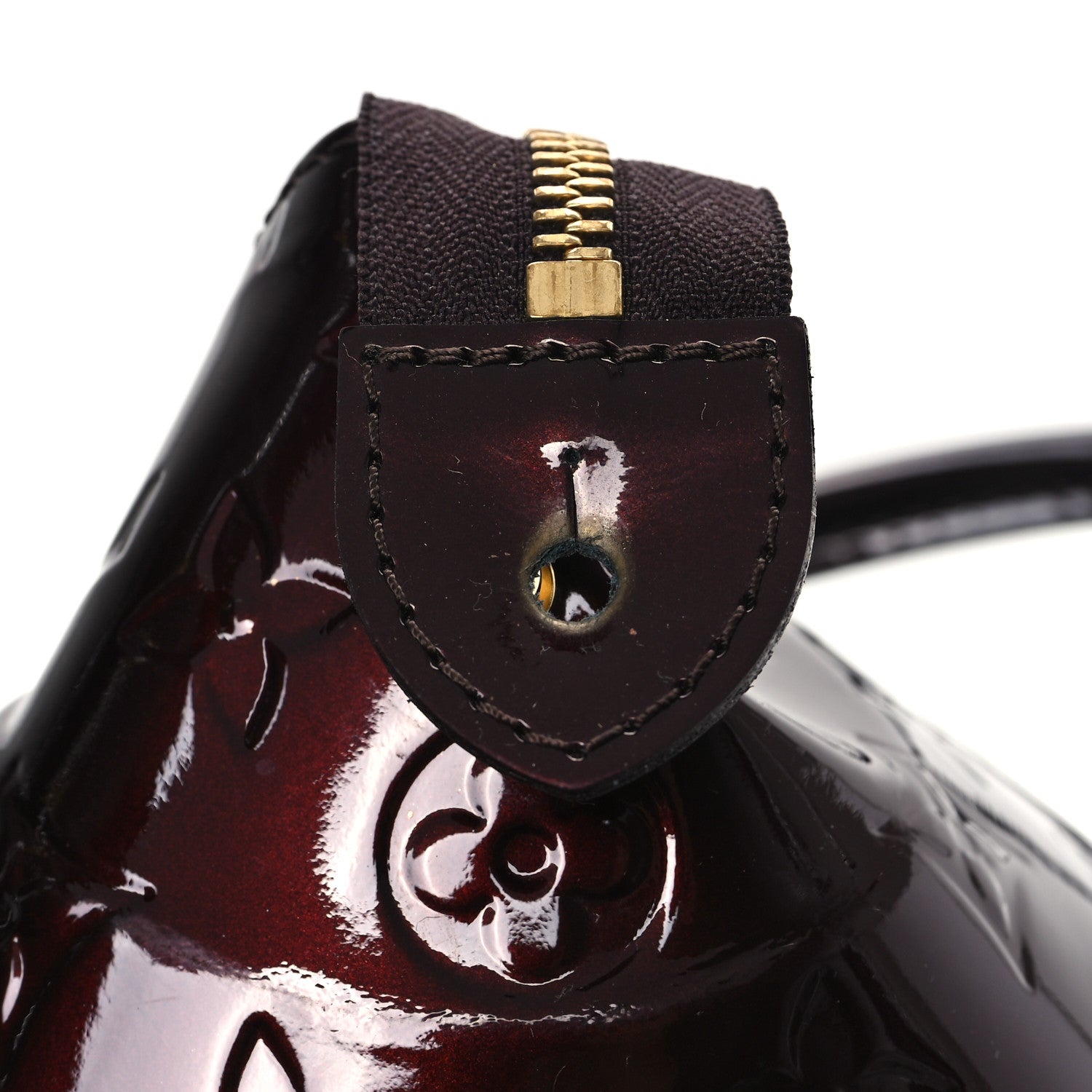 Louis Vuitton Vernis Sherwood PM Amarante 10 of 10