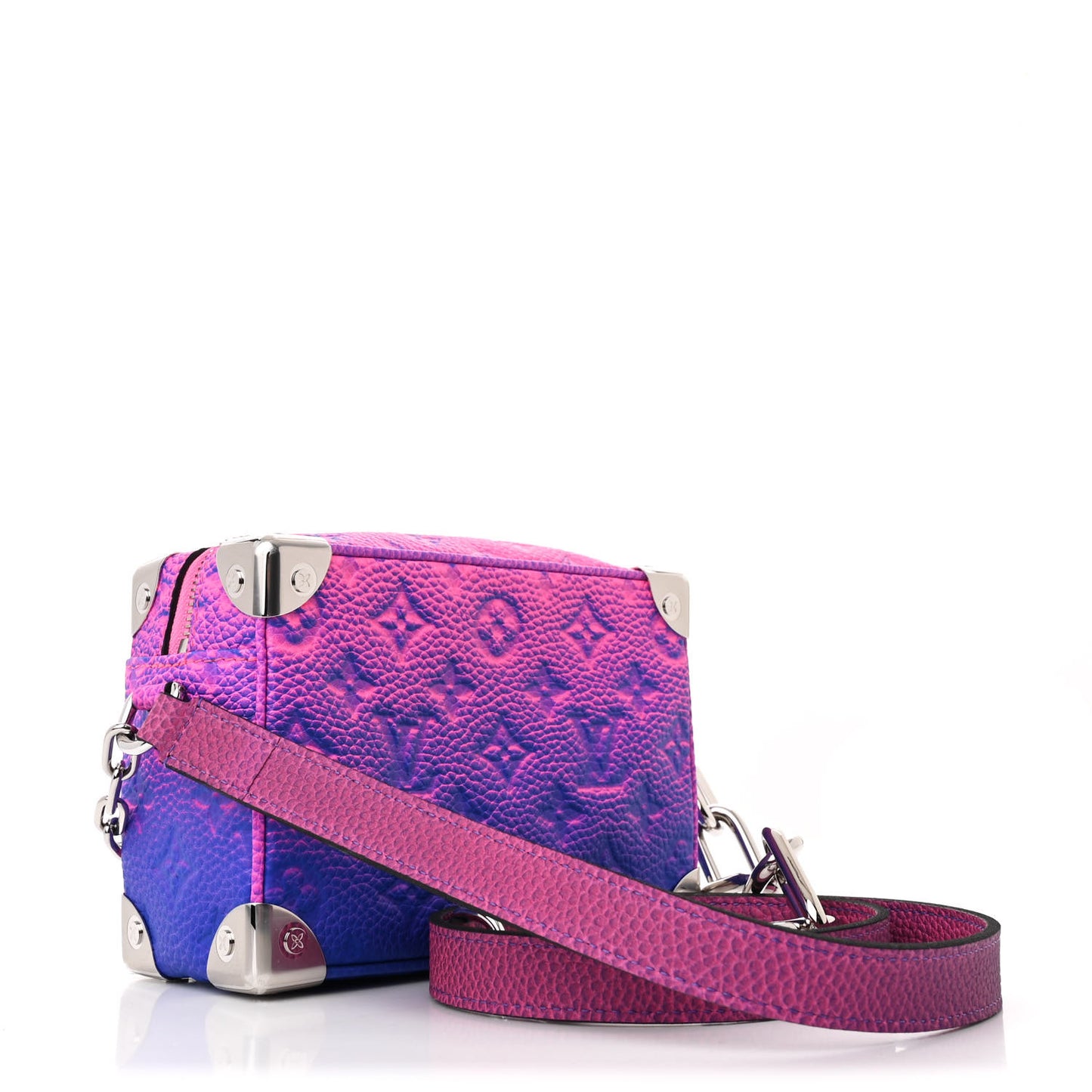 Taurillon Illusion Mini Soft Trunk Bleu Rose