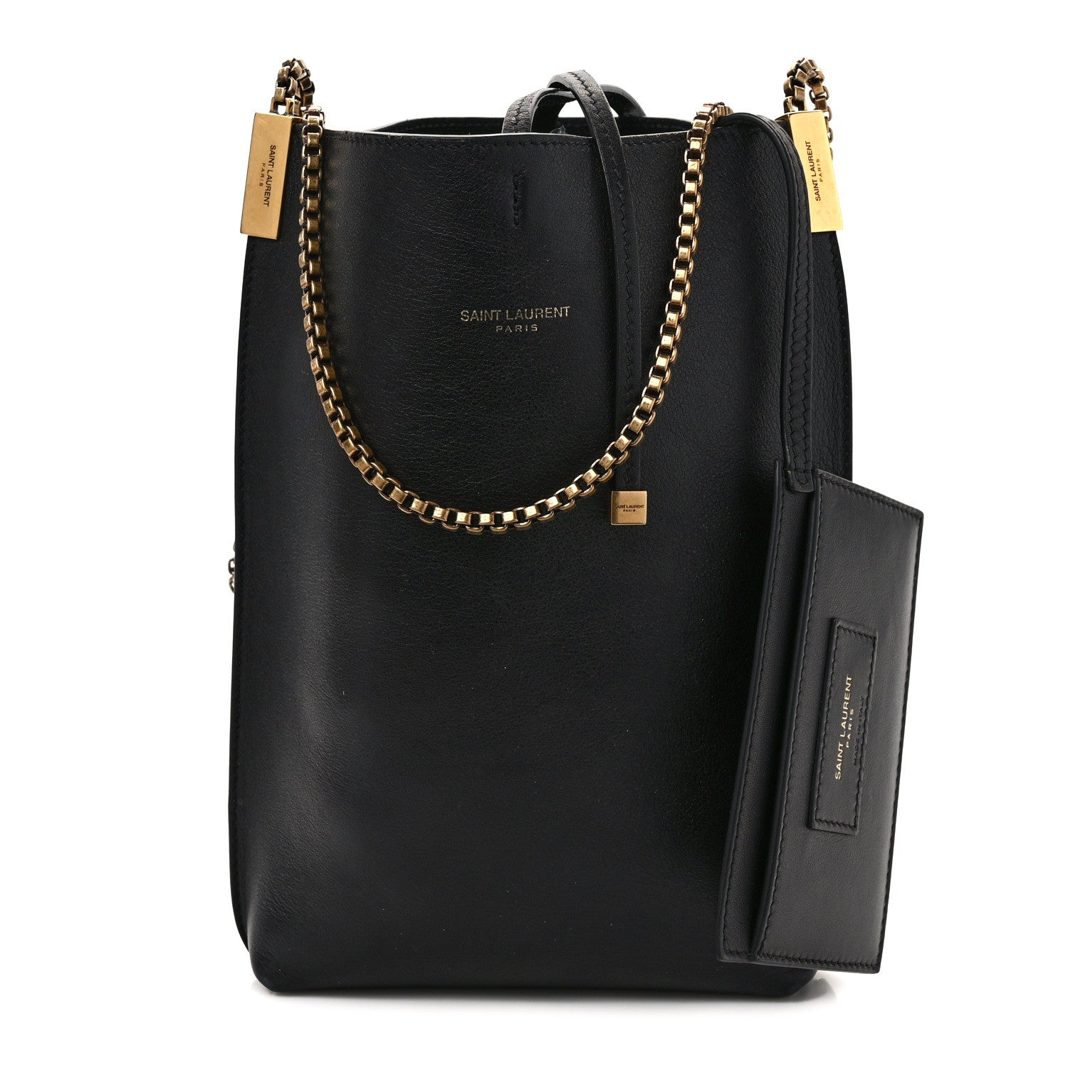 Saint Laurent Calfskin Mini Suzanne Hobo Black 1 of 11
