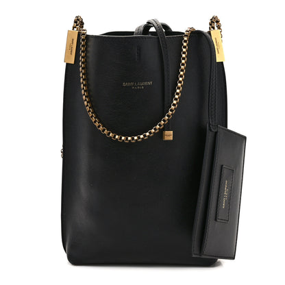 Saint Laurent Calfskin Mini Suzanne Hobo Black 1 of 11
