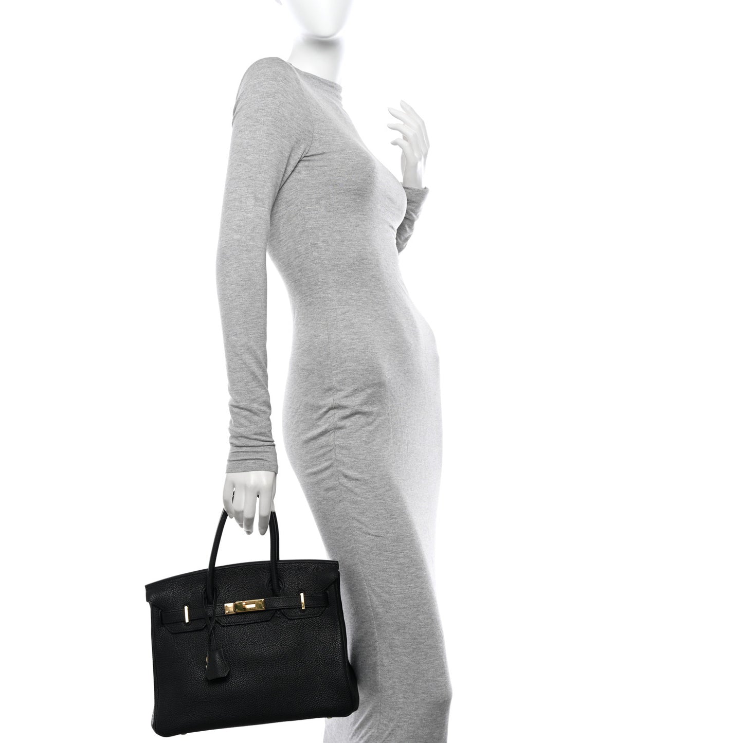 Togo Birkin 30 Black