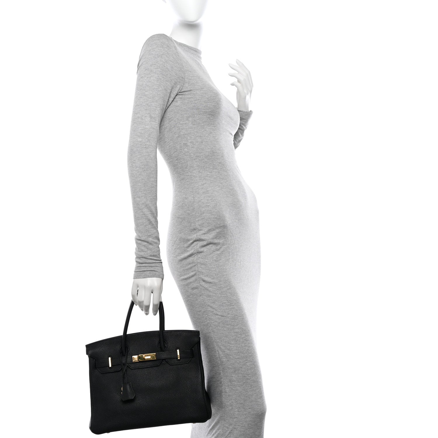 Hermes Togo Birkin 30 Black 2 of 10