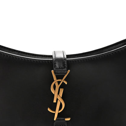 Saint Laurent Smooth Calfskin Le 5 A 7 Mini Hobo Black 7 of 9