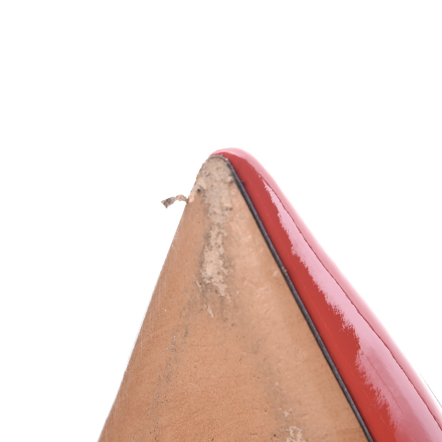 Valentino Garavani Patent Love Latch Pumps 39.5 Deep Coral Poudre 9 of 9
