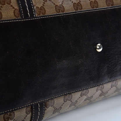 Gucci Crystal Monogram Large Duchessa Boston Dark Brown 13 of 18
