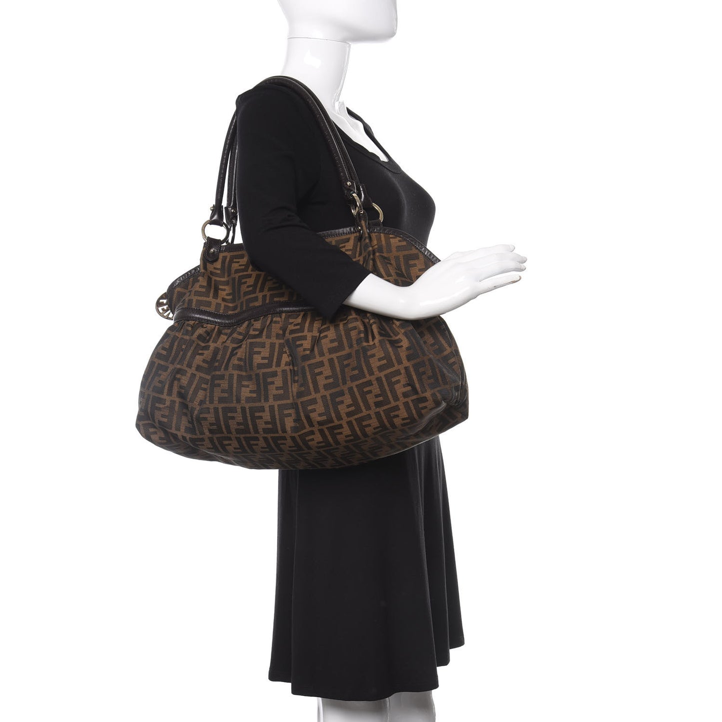 Zucca Large Chef Shopper Tote Tobacco