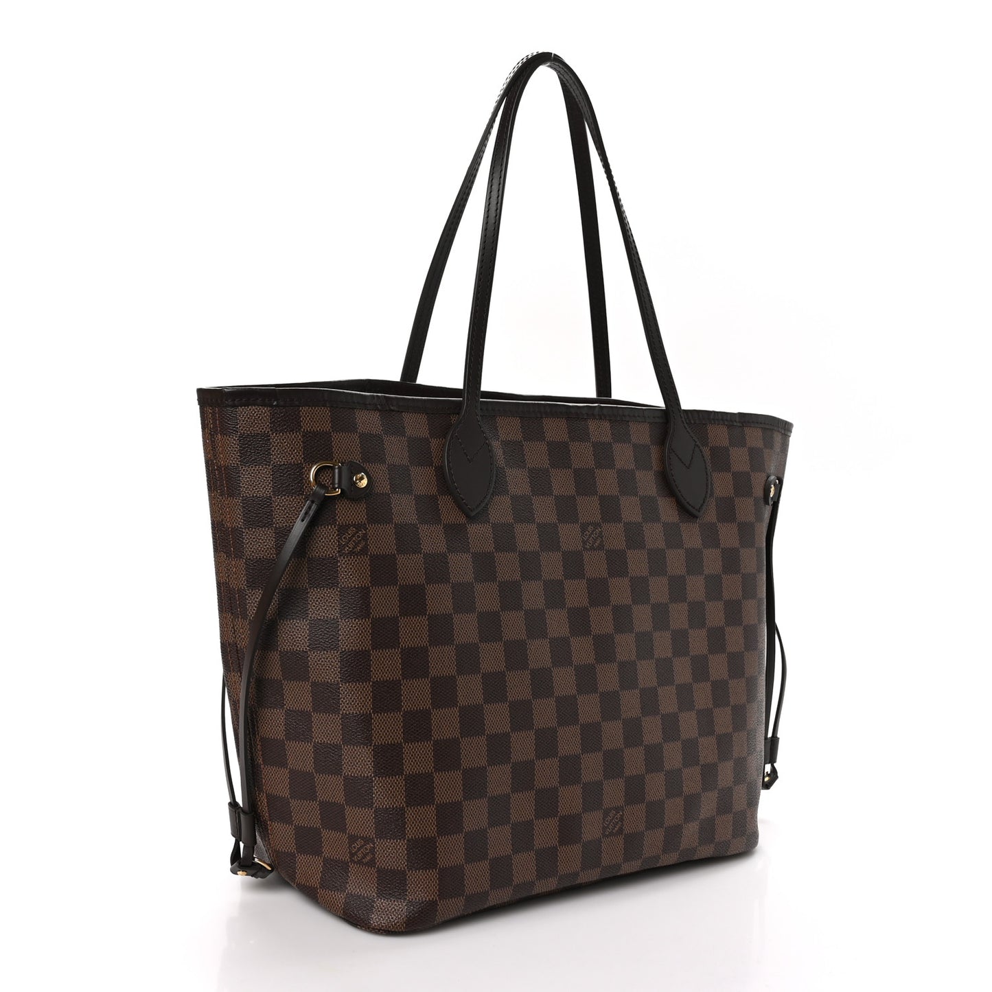 Damier Ebene Neo Neverfull MM Rose Ballerine