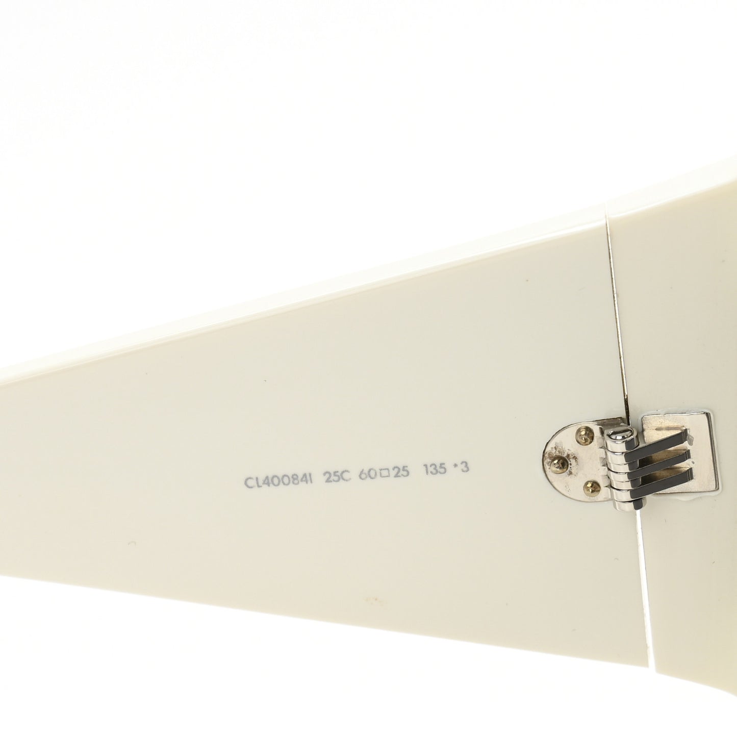 Acetate Sunglasses CL40084I White
