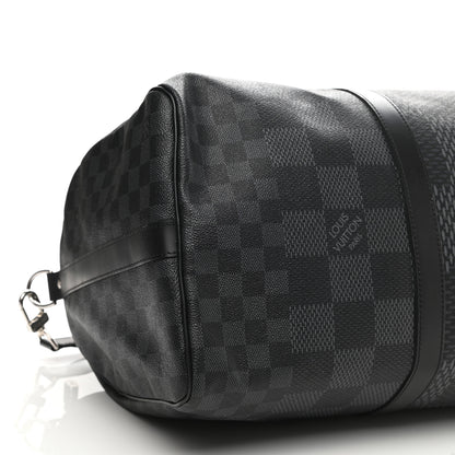 Louis Vuitton Damier Graphite 3D Keepall Bandouliere 50 7 of 13