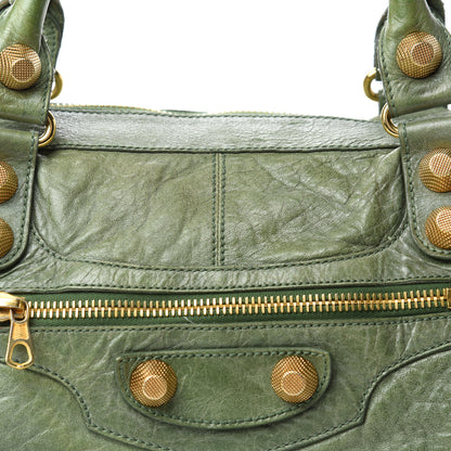 Balenciaga Agneau Giant 21 Gold Hardware Work Vert Militaire 11 of 11