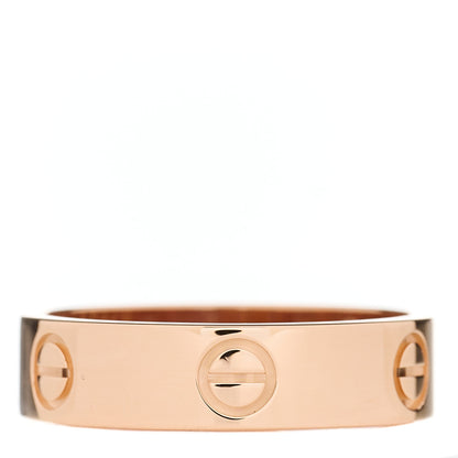Cartier 18K Pink Gold 5.5mm LOVE Ring 60 9 1 of 3