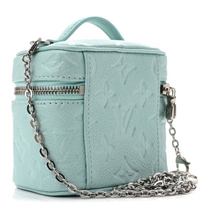 Louis Vuitton Empreinte Monogram Micro Vanity Pearly Lagoon Turquoise 4 of 14