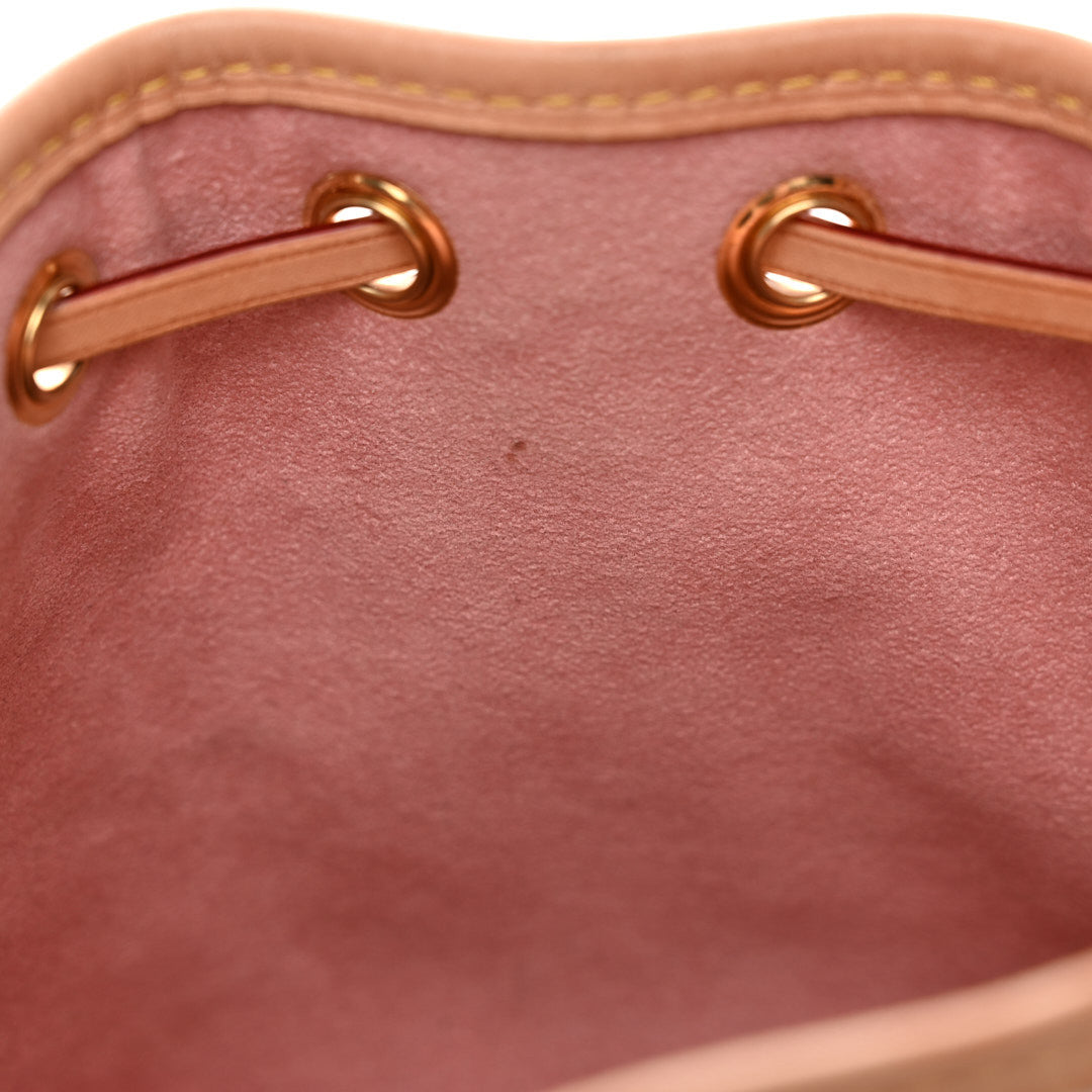 Louis Vuitton Monoglam Nano Noe Rose 10 of 10