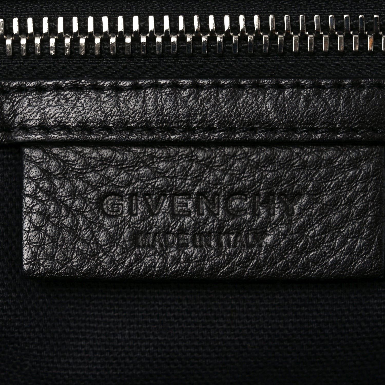 Givenchy Waxy Grained Calfskin Medium Nightingale Black 6 of 10