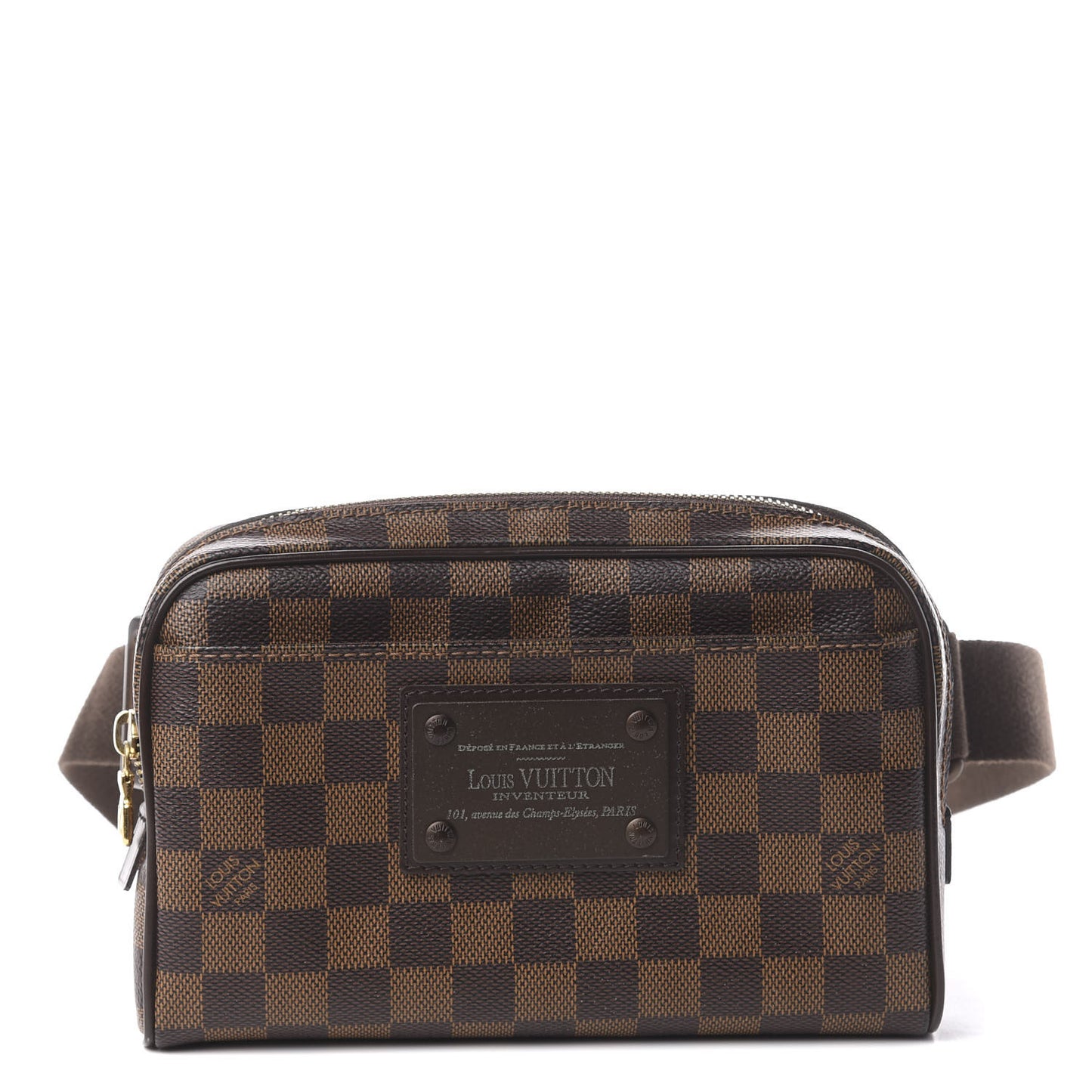Damier Ebene Brooklyn Bum Bag