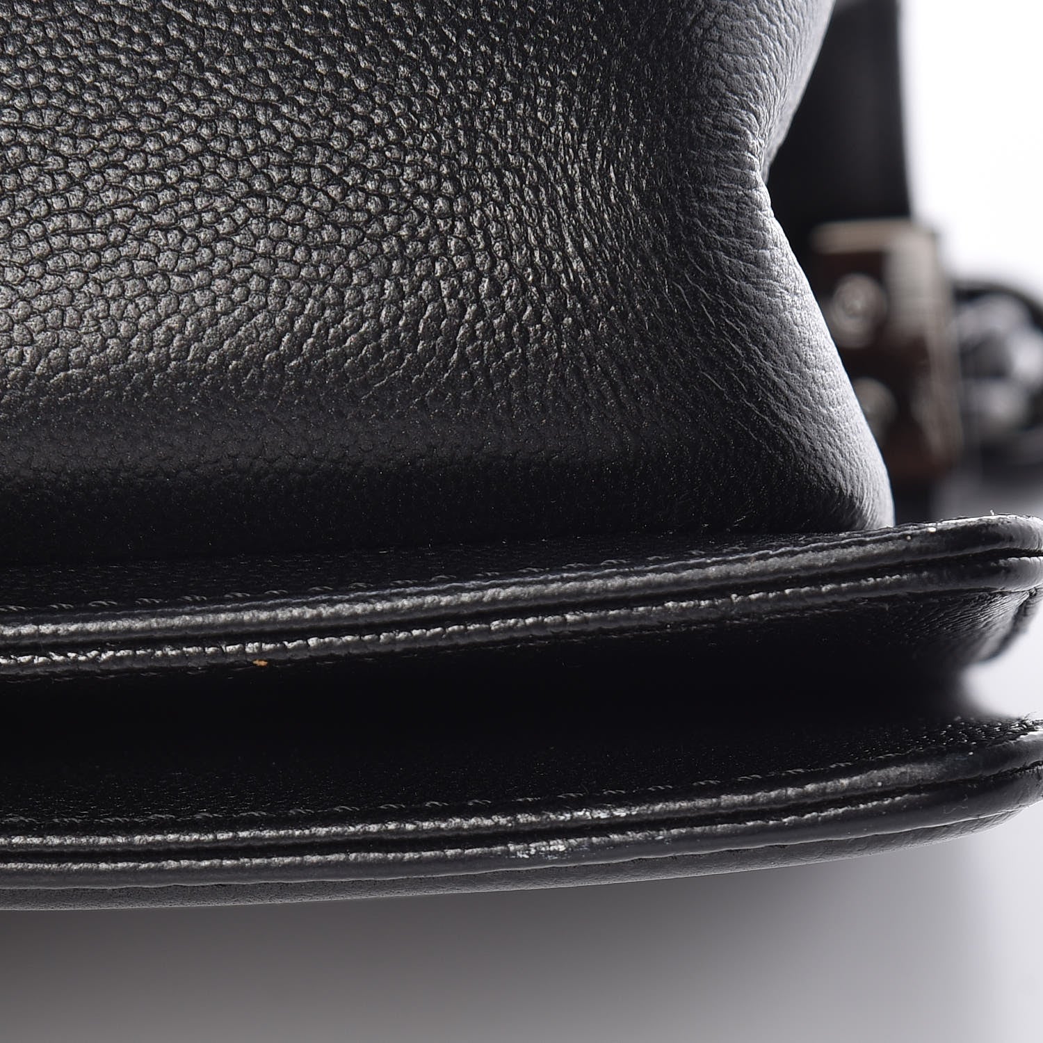 Chanel Caviar Quilted Medium Boy Flap So Black 12 of 13